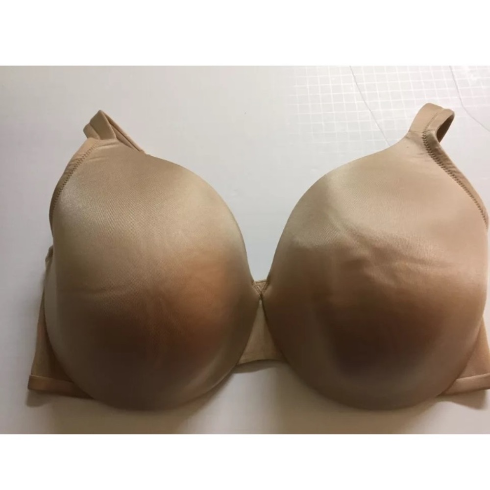 40C Smooth Satin Full Coverage U/W Beige Bra